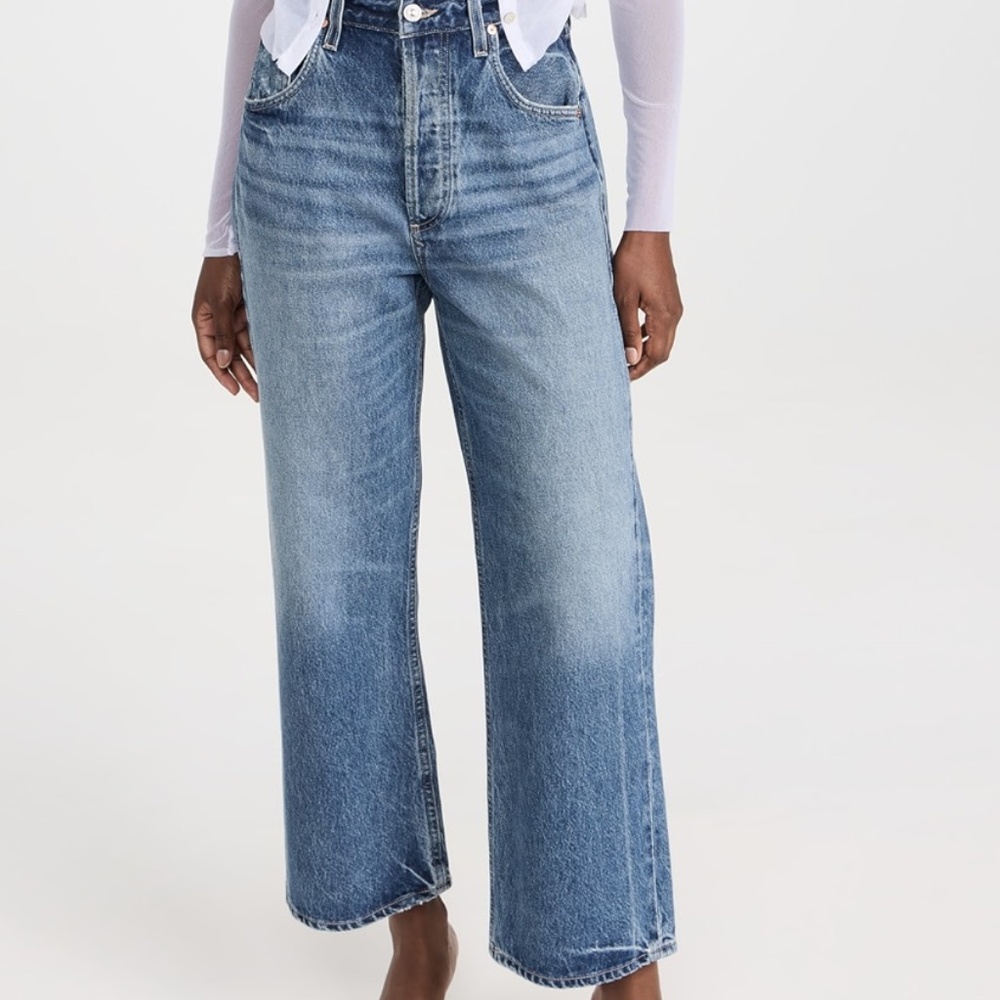 Citizens of Humanity Gaucho Vintage Wide Leg Jeans Size 29 Denim (Oasis Color)